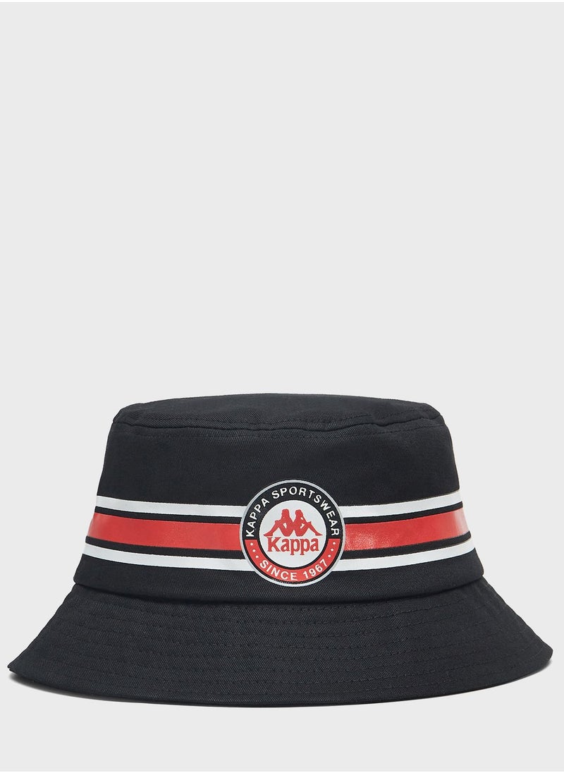 Kappa - Logo Printed Bucket Hat - Image 1