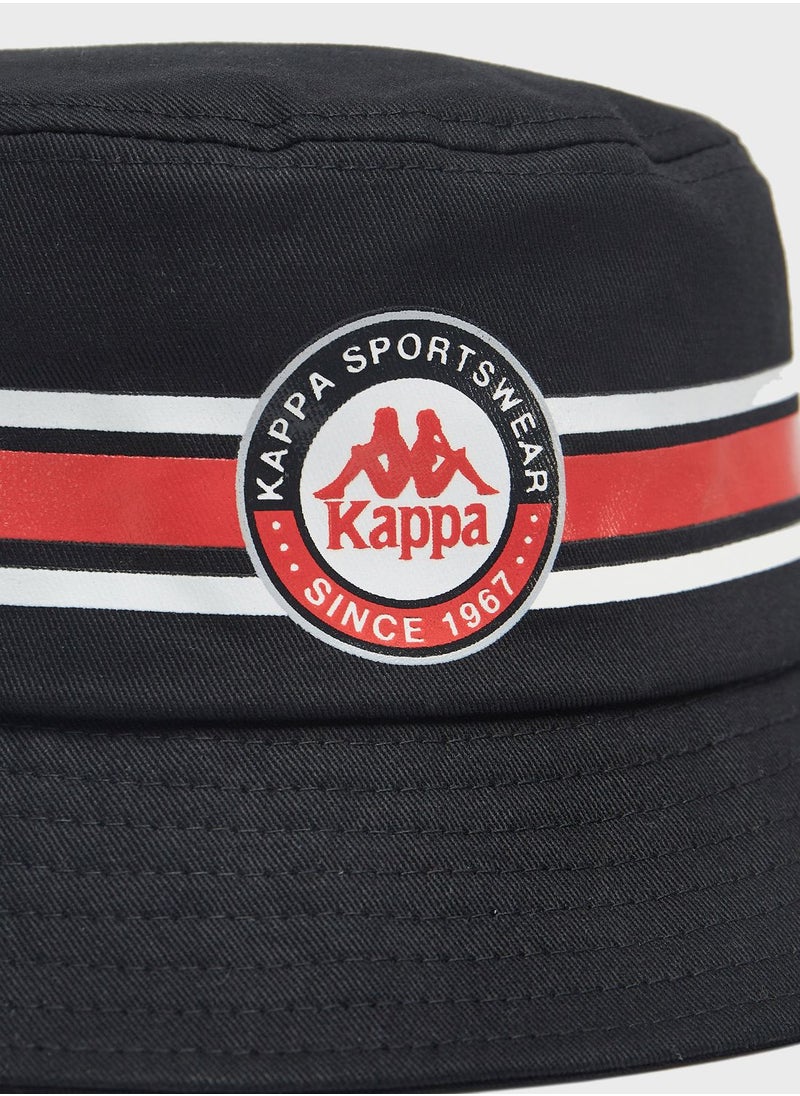 Kappa - Logo Printed Bucket Hat - Image 1