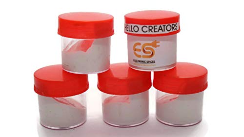 Electronicspices Electronic Spices PACK OF 5 10gm White Thermal Heat Sink Compound/Paste/Grease for CPU Fan and thermal paste compounds - Image 4