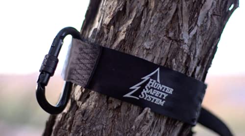 Hunter Safety System QuickConnect Treestrap Pack of 3 Tree Climbing Gear for TreeStand Hunting Comfortable Hunting Gear and Durable Hunting Equipment Black - Image 3