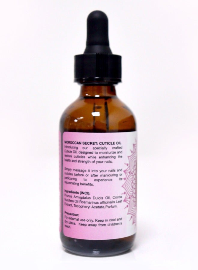 MOROCCAN SECRETS Revitalize Your Nails with Moroccan Secrets Cuticle Oil 60ml - Image 3