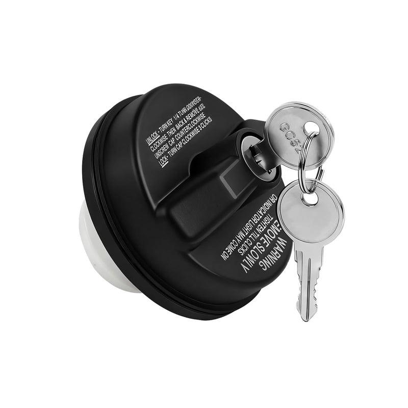 FALVFUN Car Locking Gas Cap Heavy Duty Vehicle Lock Fuel Cap Cover Replace with Key Automotive OEM 12495845 Replacement Accessories Compatible with Bonneville LeSabre Miata - Image 3