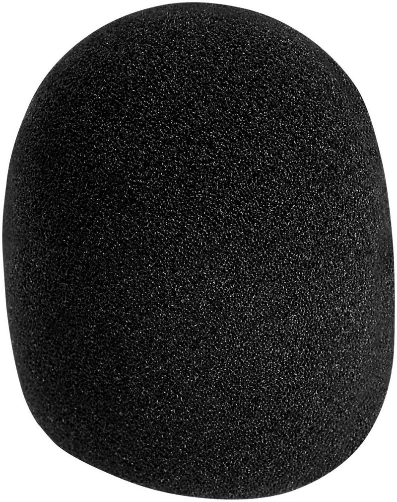 OnStage On-Stage Foam Ball-Type Microphone Windscreen, Black - Image 1