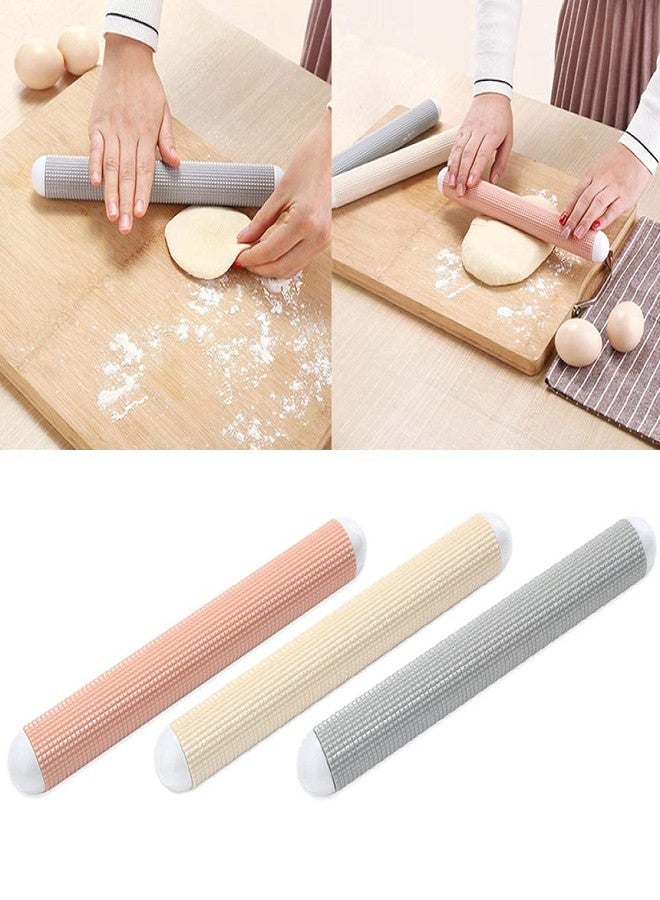 Barasti Rolling Pin Non-Stick Plastic Dough Roller Household Kitchen Accessory Roti Roller for All Types of Dough Pastry Bread Chapati Baking and Cooking Essentials - Image 3