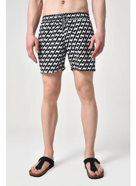 الكسندر جاردي Alexandergardı Patterned Sea Shorts (E22-GRANZ00)