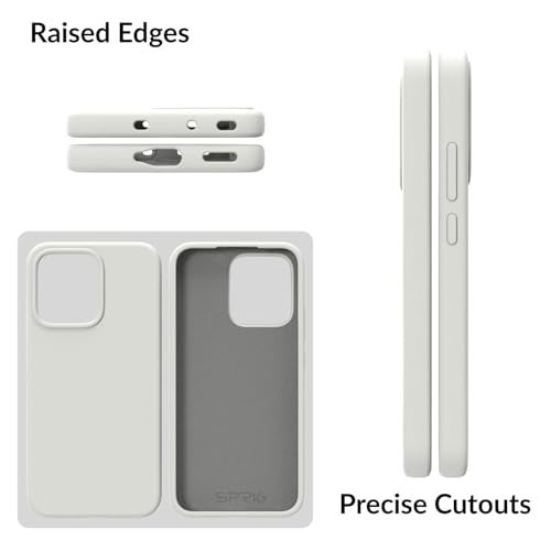 SPRIG Compatible with Oppo Reno 14 Premium SilkTone Back Cover Drop Tested Shock Proof Mobile Case for Men, Women, Boys and Girls with Camera Protection (Light Grey) - Image 3