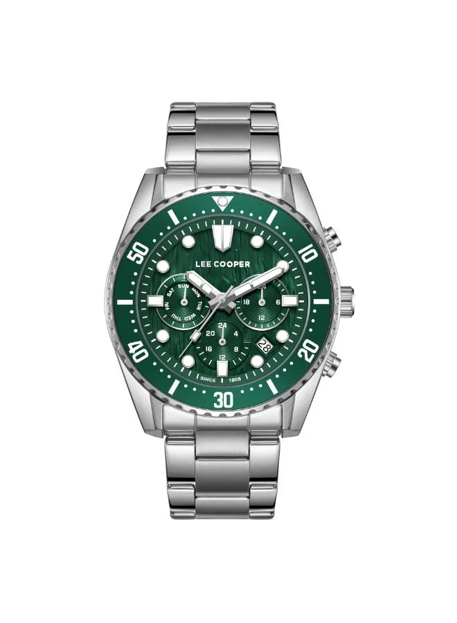 Lee Cooper Men's Metal Multi Function Watch LC08101.370 - 43 mm