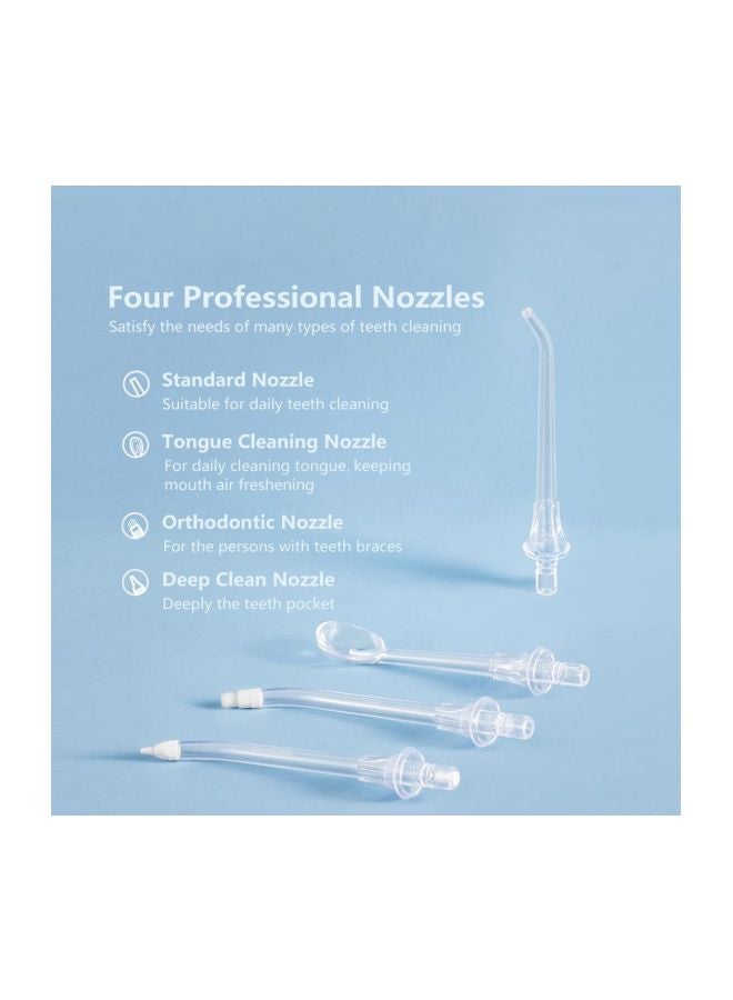 Xiaomi Mijia Portable Water Dental Flosser White/Clear - Image 3