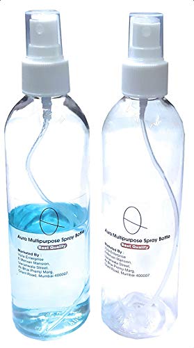 Aura 200 ML Empty Perfume Spray Bottle Room Freshner Empty Bottle Mist Spray Bottle Sanitizer Spray Bottle Clear Pack Of 1 - Image 4