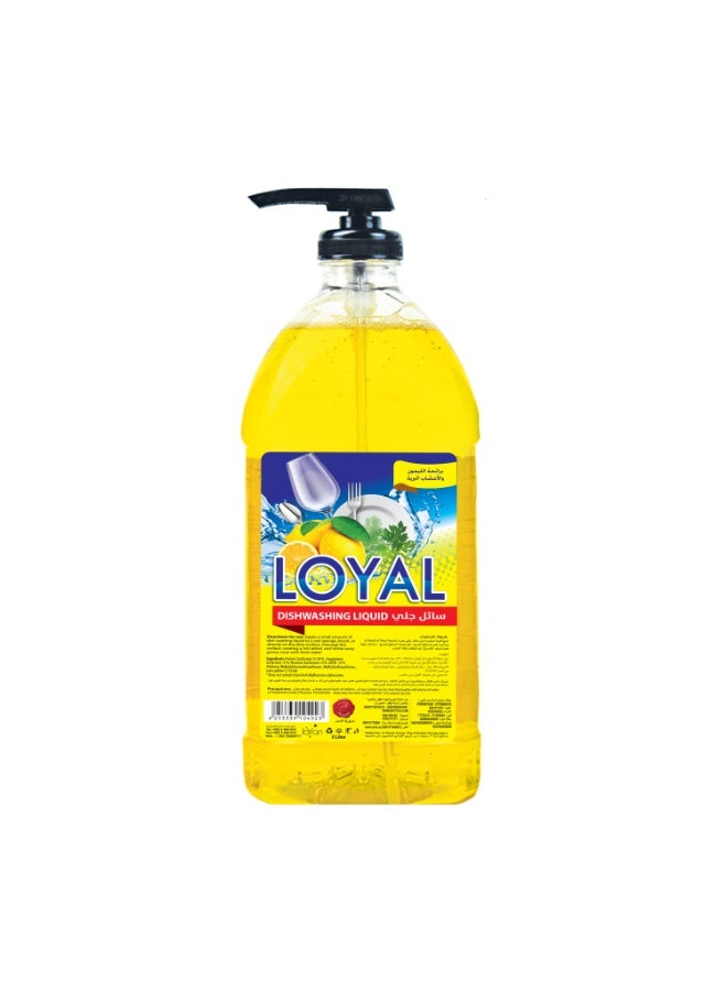 loyal Dishwashing Liquid Yellow 2000 ml
