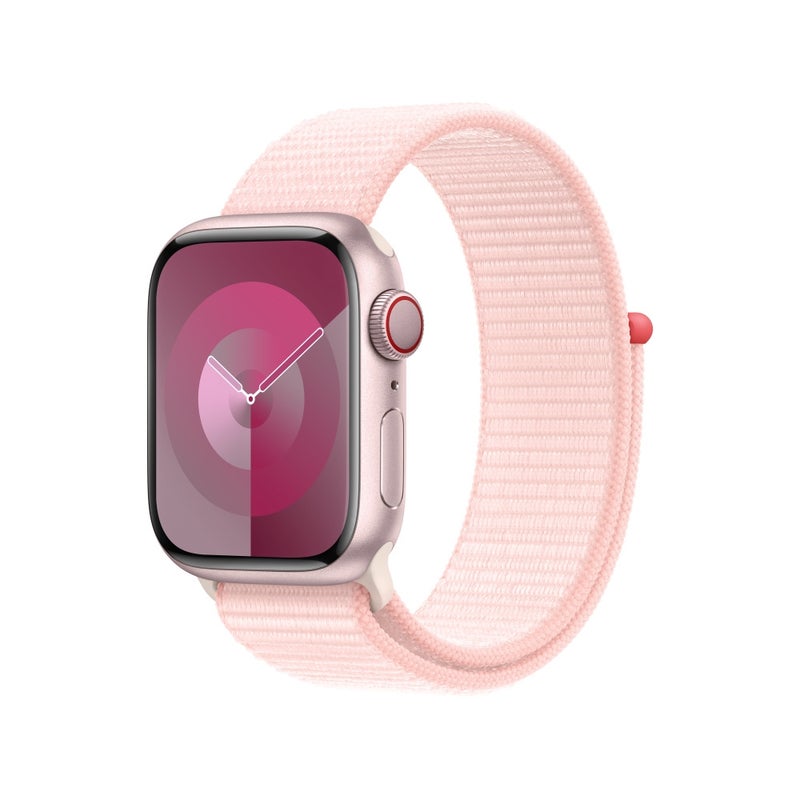 إيروريكس سوار ساعة رياضي من نوع حلقة لساعات Apple Watch Series 9&8&7 41 مم / Se 3&Se 2&6&Se&5&4 40 مم / 3&2&1 38 مم (وردي رملي) - Image 1
