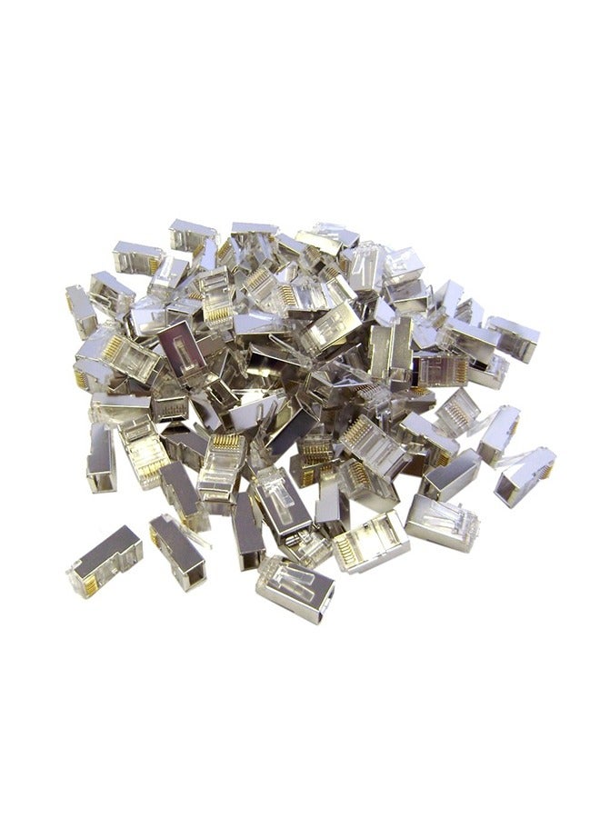 Taimi 100-Piece RJ45 Modular Connectors Set steel  - Image 1