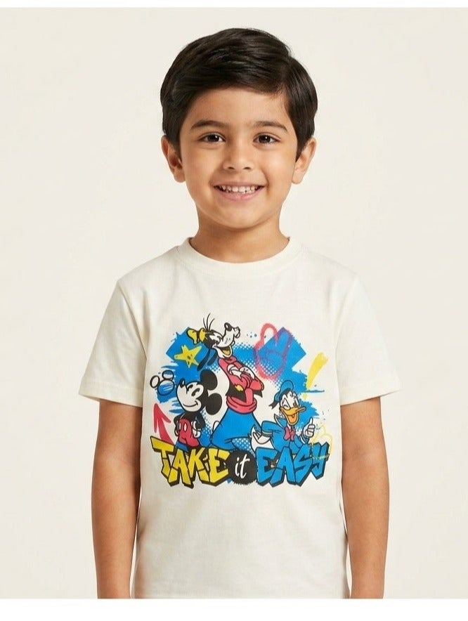 Disney Mickey Boys T-Shirt - Image 1