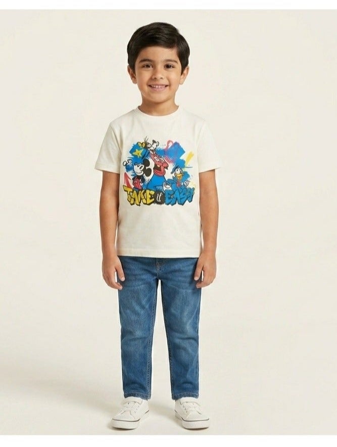 Disney Mickey Boys T-Shirt - Image 2