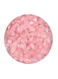 Graffiti Resin Natural Rose Quartz Crystal Crushed Stone Irregular Shaped  - Image 2