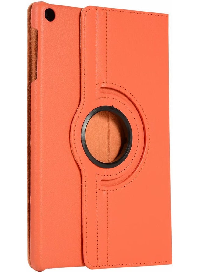 FUJIMAX Samsung Galaxy Tab A SM-T280 Case Rotating Leather Case with Horizontal and Vertical Stand