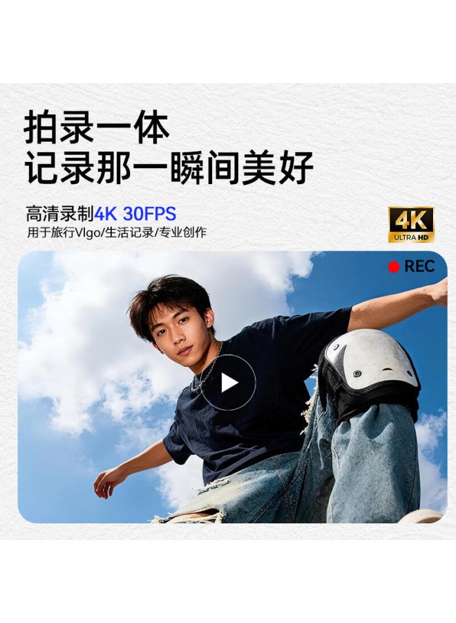 aigo D1 Digital Camera Ccd For Girls Beginners Students Campus Vlog Hd Travel - Image 5