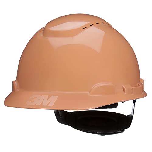 3M SecureFit Hard Hat SecureFit H-711SFV-UV, Tan, Vented Cap Style Safety Helmet with Uvicator Sensor, 4-Point Pressure Diffusion Ratchet Suspension, ANSI Z87.1, Medium - Image 1