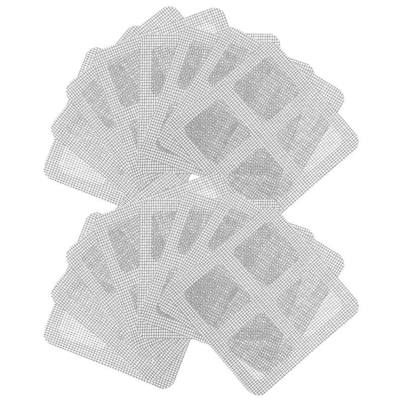 30pcs Bathroom Floor Filter Stickers Filter Shower Drain Filter Stickers Hair Decals - Image 1
