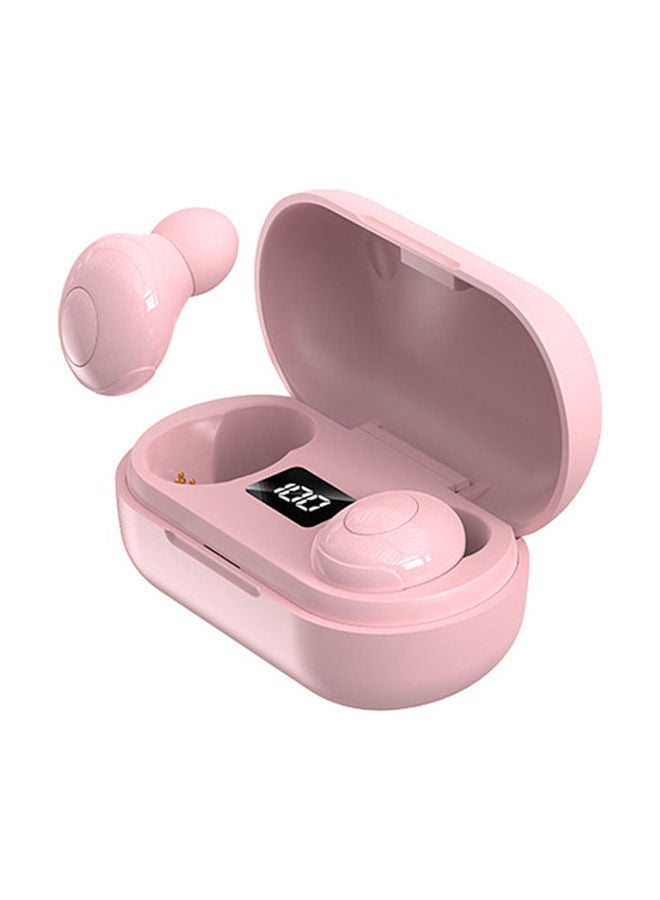 NIBEMINENT In-Ear Bluetooth Earbuds With Charging Case Pink - Image 1