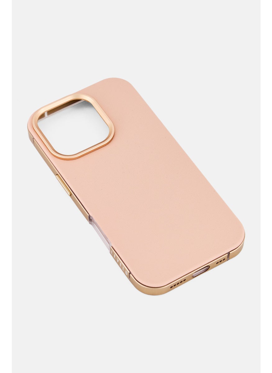 LEVELO iPhone 16 Pro Magsafe Compatible Silicone Case, Dusty Pink  - Image 4