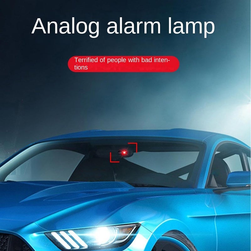 جهاز إنذار شمسي للسيارات - ضوء تحذيري ضد السرقة يومض | مصباح إنذار LED يومض - للسيارات السيدان والمنازل المتنقلة والكارافانات ومواقف السيارات ليلاً وعلى جانب الطريق. - Image 5