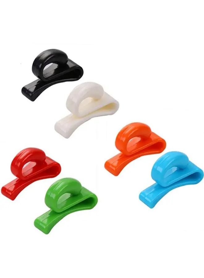 6pcs Key Clip Hook Anti Lost Keychain for Wallet Handbag Inside Placement - Image 1