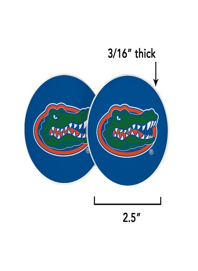 Desert Cactus University of Florida Car Coaster UF Gators Absorbent Sandstone Car Cup Coasters Set of 2 (Design A) - Image 3