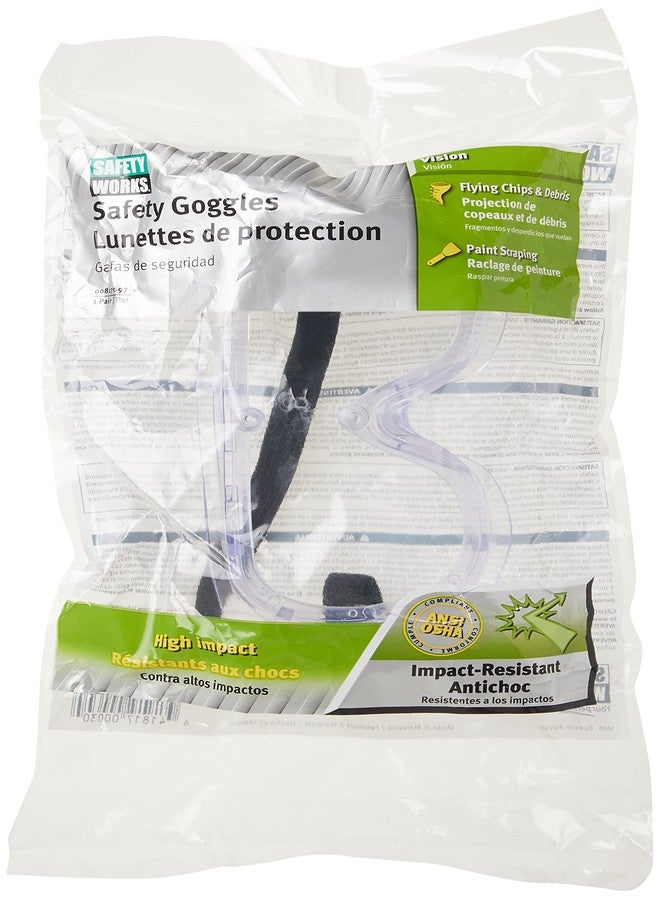 Safety Works 817697 Economical Goggles - Image 2