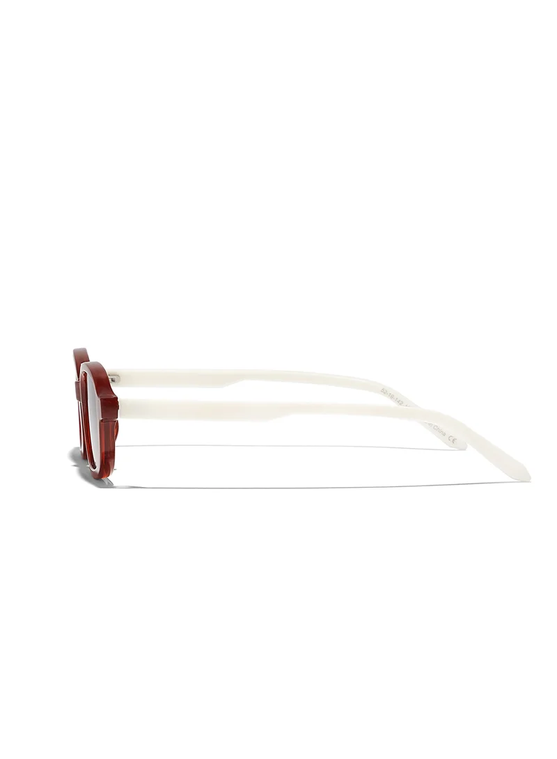 Blackout Ruby,Women Sunglasses, Rectangle Sunglasses, UV Protection: UV400 (Brown,Brown)
