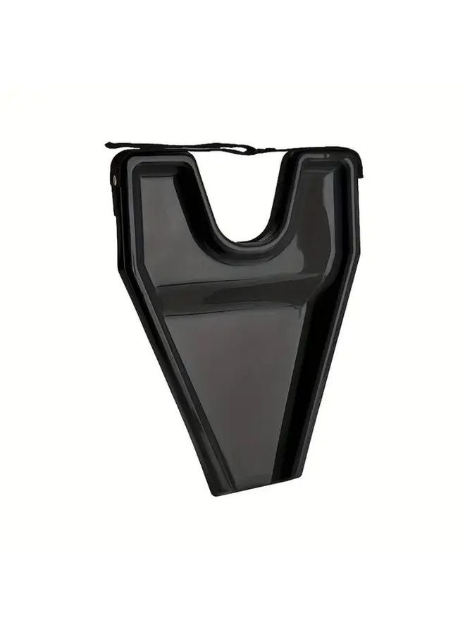 حوض غسيل الشعر الأسود المحمول قمع حوض الشامبو معدات الصالون رعاية المسنين - Image 1
