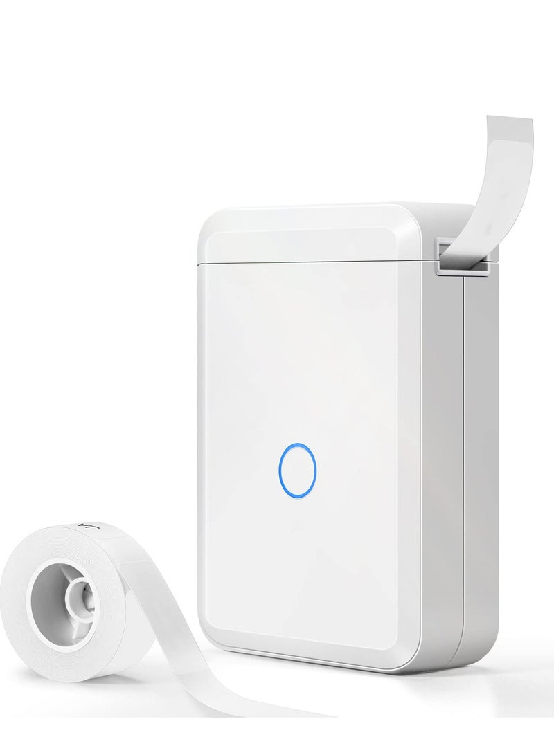 Label Maker Machine with Tape, D110 Portable Bluetooth Label Printer for Storage, Shipping, Barcode, Mailing, Office, Home, Organizing, Sticker Maker Mini Label Maker with Multiple Templates - Image 1