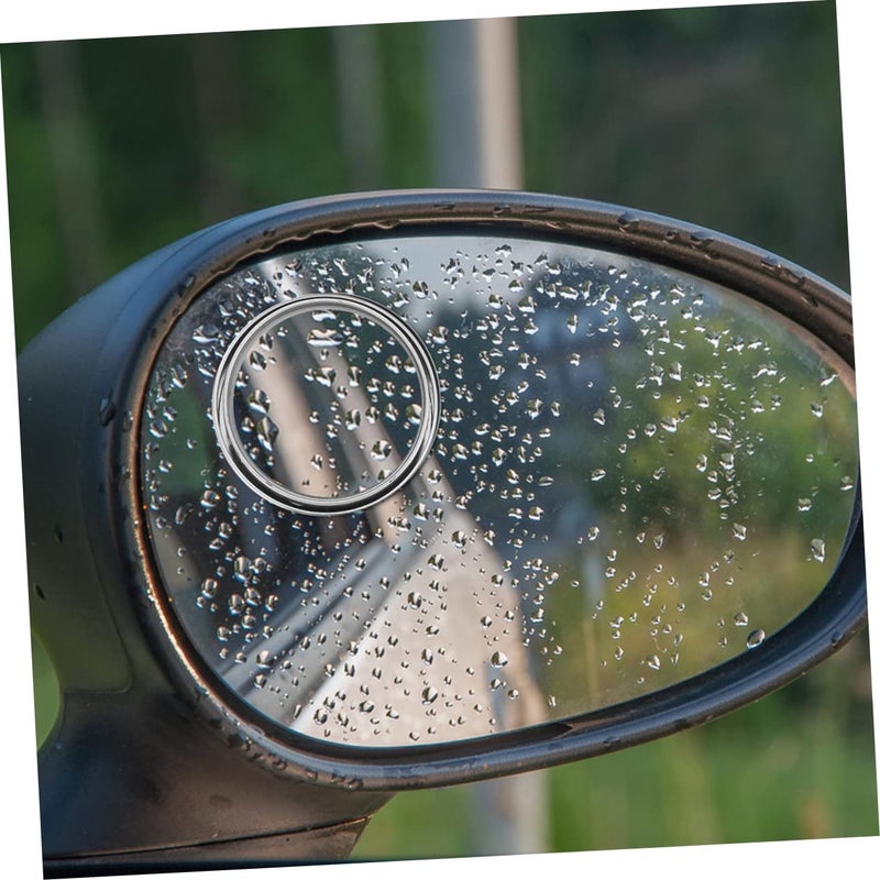 Frameless Rotating Convex Blind Spot Mirrors 3 Pack Easy Installation Enhanced Visibility - Image 3