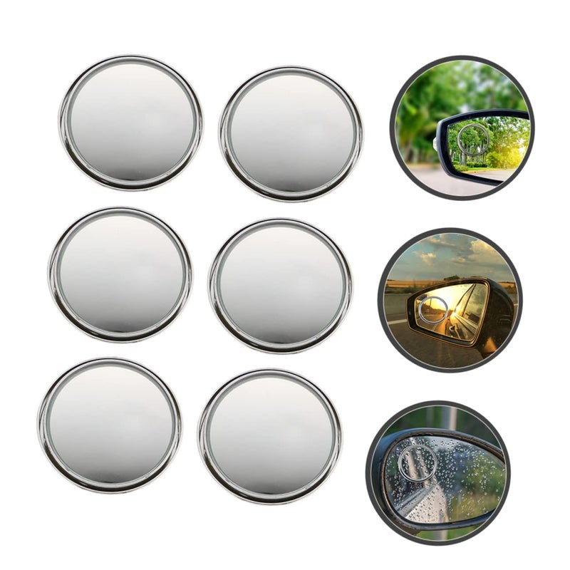 Frameless Rotating Convex Blind Spot Mirrors 3 Pack Easy Installation Enhanced Visibility - Image 4