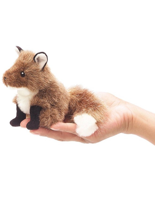Folkmanis Mini Fox Finger Puppet - Image 1