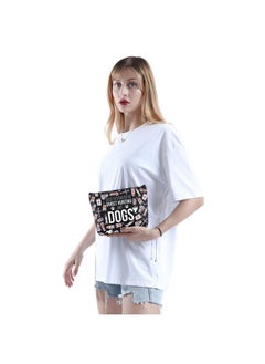 WCGXKO Ghost Hunting Gift Ghost Hunting Gift Paranormal Gift Easily Distracted By Ghost Hunting And Dogs Zipper Pouch Makeup Bag (Hunting And Dogs)  - Image 5