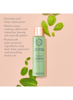 CIRCCELL CIRCCELL Geothermal Clay Cleanser - Hydrating Facial Cleanser - Arctic Clay and Essential Oils Deep Clean & Detox Skin - Hydrating Clay Face Wash or Mask for All Skin Types  - Image 3