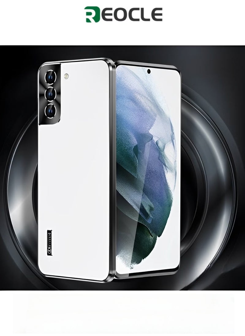 REOCLE Magnetic Phone Case Phone Cover Samsung Galaxy Magnetic Aluminum Metal Frame Phone Case for S22 Ultra - Image 1