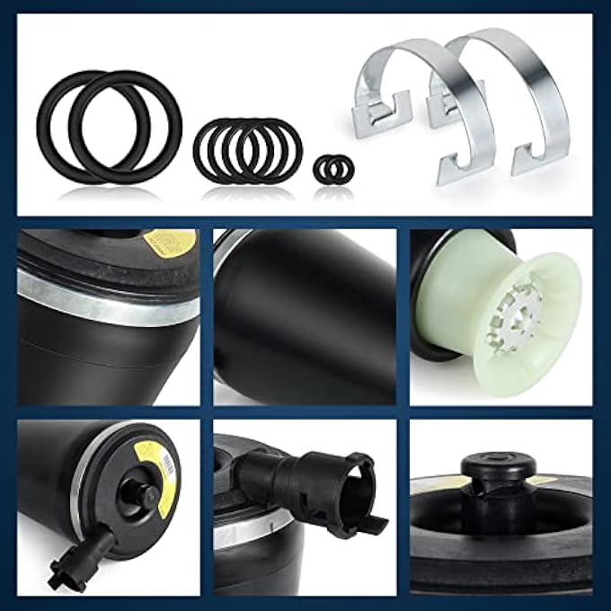 ريحني طقم تعليق هوائي خلفي مكون من قطعتين لسيارة لينكولن تاون كار (1990-2011)، ميركوري جراند ماركيز (1992-2011)، فورد كراون فيكتوريا (1993-2008)، 3U2Z5580Aa، 3U2Z5580Ba، 3U2Z5580Pa، 6W1Z5560Aa، Fovy5560A - Image 5