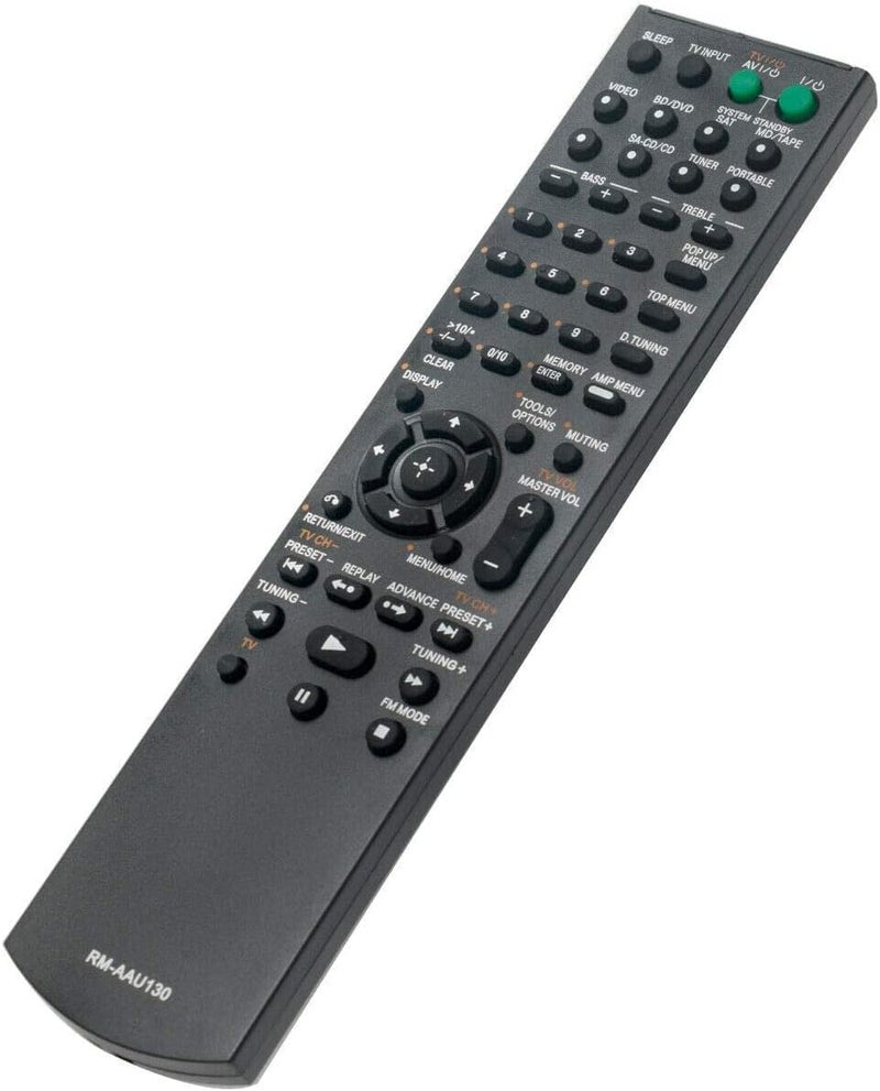 Replacement Remote Control for Sony STR-DH130 STR-KM7 AV Receiver