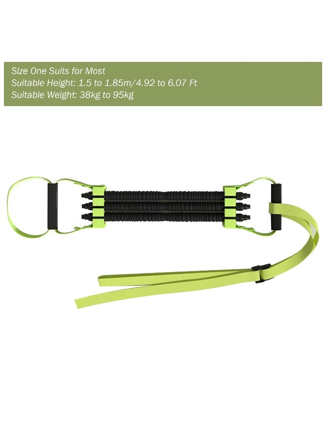Generic Pull Up Assistance Bands, Elastic Adjustable Strength Training Resistance Band, Anti-Slip Heavy Duty Chin Up Exercise Pull Up Assist Bands, Green  - Image 2
