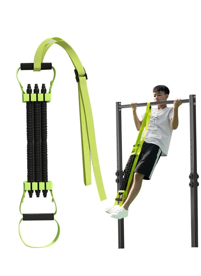 Generic Pull Up Assistance Bands, Elastic Adjustable Strength Training Resistance Band, Anti-Slip Heavy Duty Chin Up Exercise Pull Up Assist Bands, Green  - Image 4