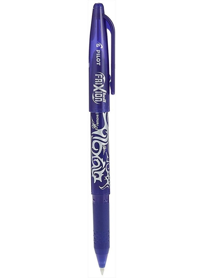 PILOT FriXion Ball 0.7mm Erasable Gel Pens, Fine Point, Blue Ink, Pack Of 6 - Image 1