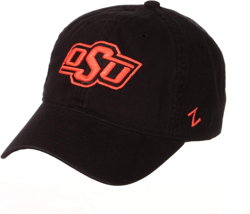 ZHATS NCAA Mens Adjustable Scholarship Hat Black - Image 1