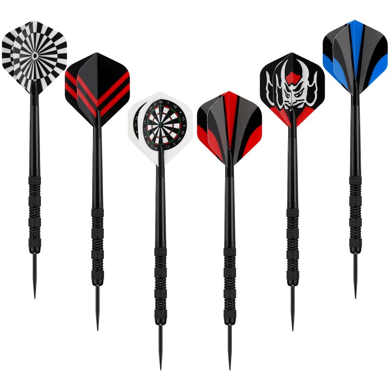 Accmor Metal Tip Darts, Steel Tip Darts, 18 Grams Professional Metal Darts, Darts Metal Tip Set, Metal Darts for Dartboard, 18 pcs ï»¿ - Image 2
