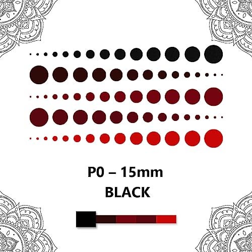 Eyetex Pallavi Sticker Bindi/Pottu|Round|Aloe Vera & Papaya Extracts|Breathable Non-Irritating Velvet Fabric|P8|Light Maroon|20 Flaps - Image 4