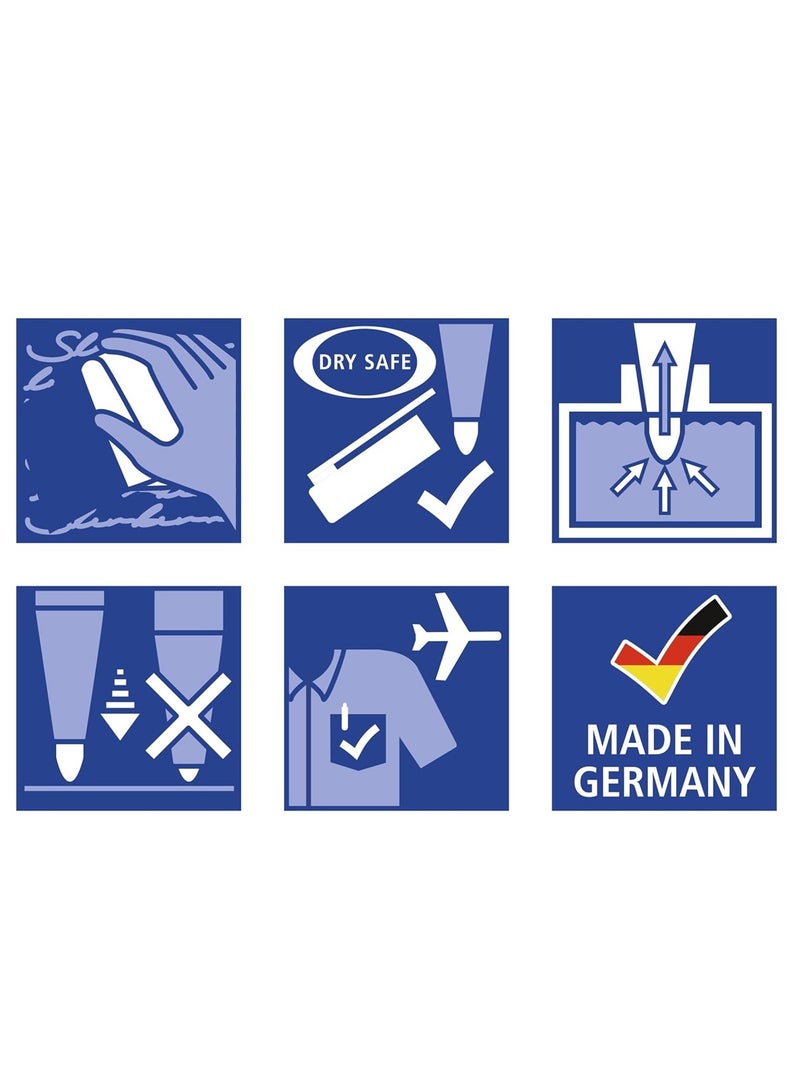 STAEDTLER 10-Piece Lumocolor Dry Erase Whiteboard Marker Bullet Tip Green Ink - Image 3