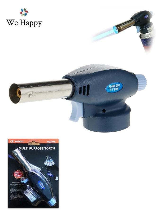 وي هابي شعلة البوتان مسدس اللهب ، متعددة الأغراض قابلة للتعديل لهب ضربة FireStarter للطبخ ، اللحام ، الشواء والخبز ، ولاعة غاز الإشعال التلقائي - Image 1