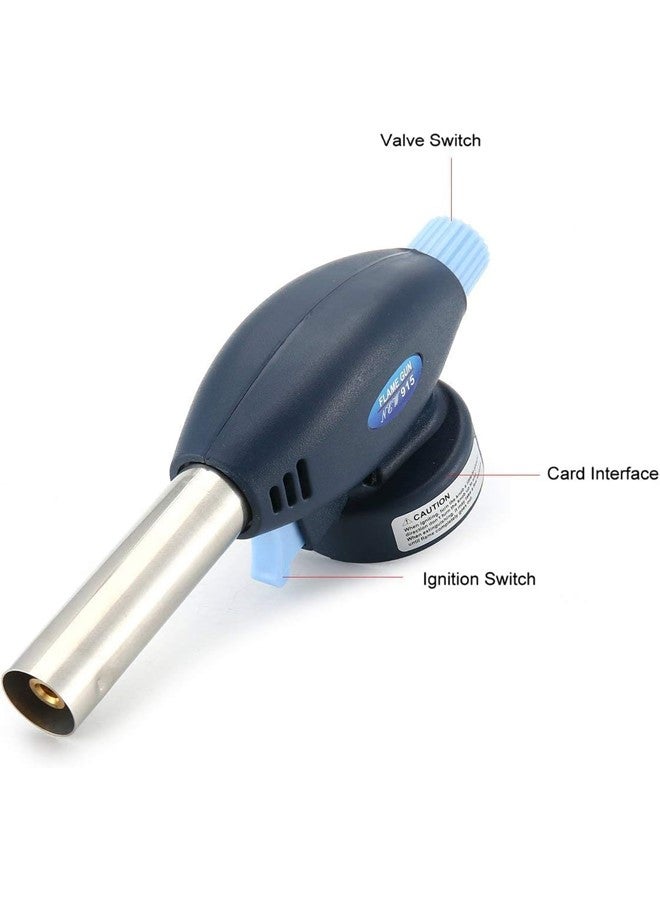 وي هابي شعلة البوتان مسدس اللهب ، متعددة الأغراض قابلة للتعديل لهب ضربة FireStarter للطبخ ، اللحام ، الشواء والخبز ، ولاعة غاز الإشعال التلقائي - Image 4