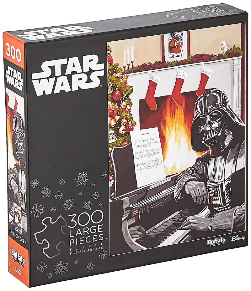 Buffalo Games Star Wars - A Very Vader Christmas - 300 Large Piece Jigsaw Puzzle Multi, 21.25"L X 15"W - Image 1